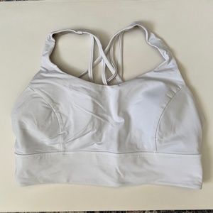 Lululemon Free to Be Serene Longline Bra Light Support C/D Cup Size 14 XL